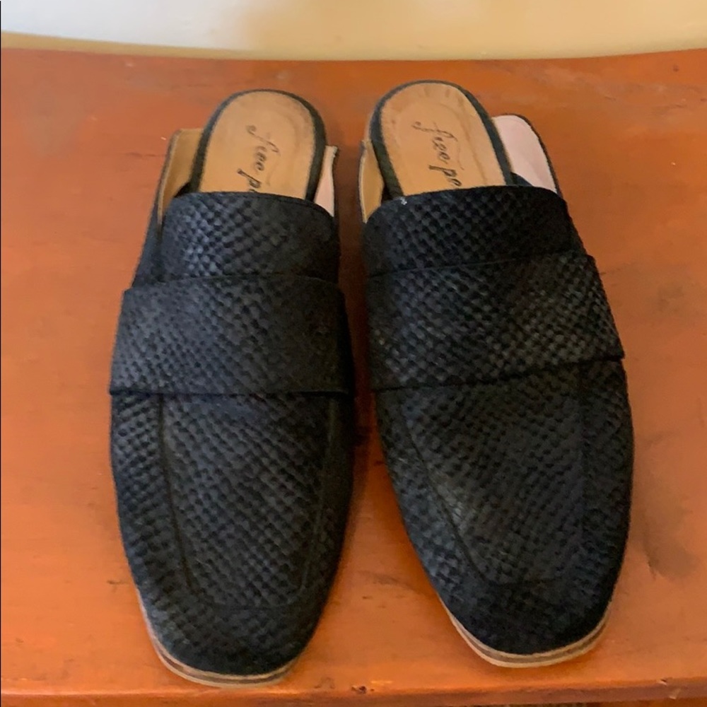 Free People At Ease loafer in black